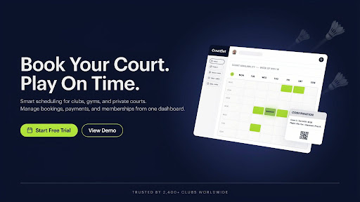 Court Booking Software